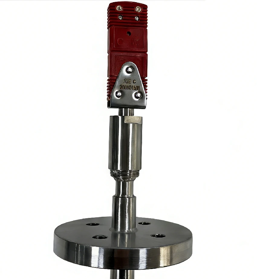 Hom C tungsten-Rhenium siab-Tub kub 2000℃Flanged Nqus Thermocouple